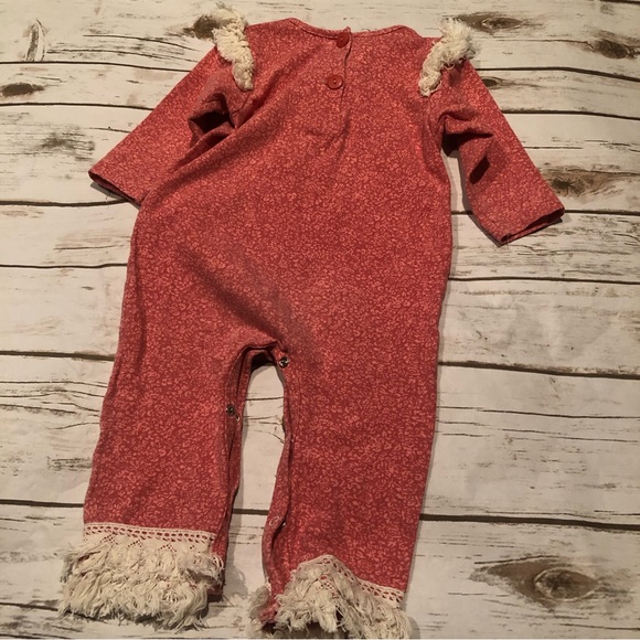 Peaches n cream floral romper - Picture 8 of 8